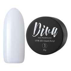 Diva Nail Technology, Жидкий акрил №1, 30 мл
