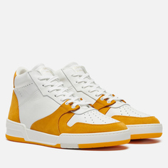 Мужские кроссовки Zespa ZSP24 Nappa/Suede Bicolor, цвет жёлтый