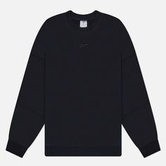 Женская толстовка Reebok Lux Oversized Crew Neck, цвет чёрный
