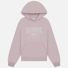 Женская толстовка Reebok Classic Archive Essentials Big Logo Hoodie, цвет розовый