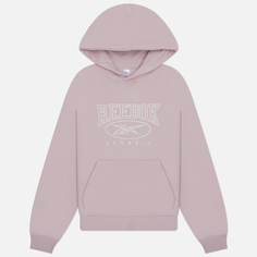 Женская толстовка Reebok Classic Archive Essentials Big Logo Hoodie, цвет розовый, размер XS