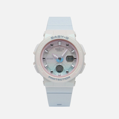Наручные часы CASIO Baby-G BGA-250-7A3, цвет голубой