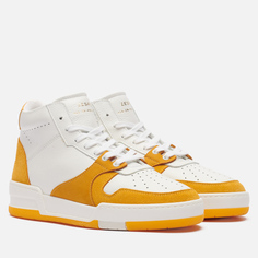 Женские кроссовки Zespa ZSP24 Nappa/Suede Bicolor, цвет жёлтый