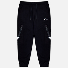 Мужские брюки Evisu Evisukuro 3D Paneling, цвет чёрный, размер XL