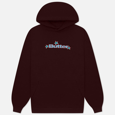 Мужская толстовка Butter Goods Star Logo Hoodie, цвет бордовый