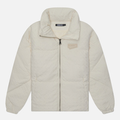 Женский пуховик Evisu Evisukuro Embroidered Seagull Appliqued Down, цвет белый