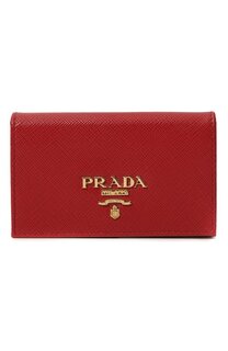 Кожаный футляр для кредитных карт Prada