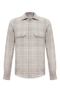 Хлопковая рубашка Kiton