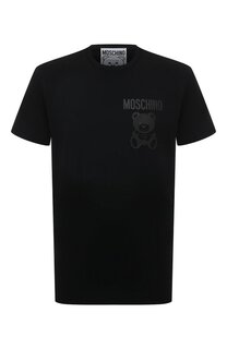 Хлопковая футболка Moschino