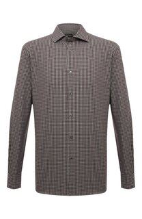 Хлопковая рубашка Zegna