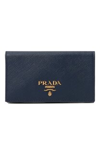 Кожаный футляр для кредитных карт Prada