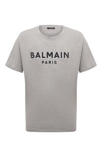 Хлопковая футболка Balmain