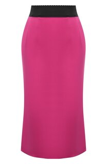 Юбка из вискозы Dolce & Gabbana