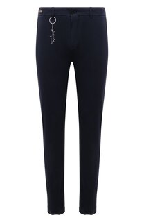 Брюки из хлопка и шелка Paul&Shark