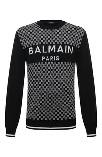 Шерстяной джемпер Balmain