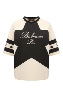 Хлопковая футболка Balmain