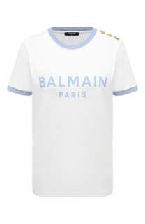 Хлопковая футболка Balmain