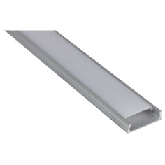 Профили для светодиодной ленты профиль накладной для LED лент 3528/5050 23,8х6х2000мм DE Fran