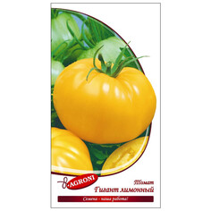 Семена овощей семена томат Гигант лимонный 0,1г. Агрони