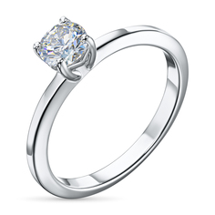 Кольцо из серебра э0612кц03220751_white ЭПЛ Даймонд