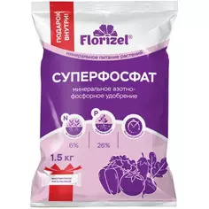 Удобрение Florizel Суперфосфат для растений 1.5 кг