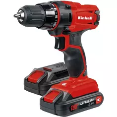 Дрель-шуруповерт аккумуляторная Einhell TC-CD 18-2 Li 4513820, 18 В Li-ion 2x1.3 Ач