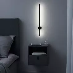 Настенный светильник светодиодный Freya «Макото» цвет черный