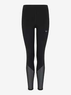 Легинсы женские Reebok Running Vector, Черный