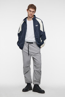 куртка мужская Куртка-олимпийка на молнии с геометрическим принтом Befree