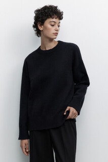 джемпер женский Джемпер oversize вязаный в базовых цветах Befree