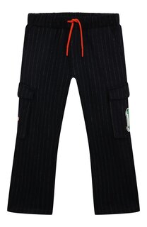 Шерстяные брюки-карго Kenzo