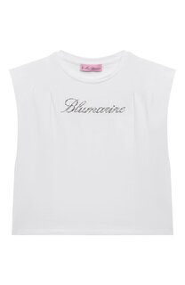 Хлопковая футболка Blumarine