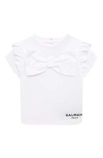 Хлопковая футболка Balmain