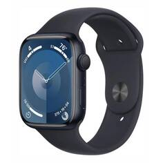 Умные часы APPLE Watch Series 9 GPS 41mm Midnight Aluminium Case with Midnight Sport Band - M/L MR8X3