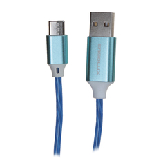 Аксессуар Ergolux USB - Type-C 3А 1.2m Blue ELX-CDC02-C06
