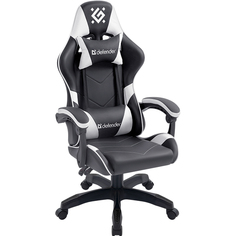 Компьютерное кресло Defender Companion Black-White 64023