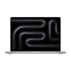 Ноутбук APPLE MacBook Pro 14 (2023) (Английская раскладка клавиатуры) Silver (Apple M3/8Gb/512Gb SSD/Wi-Fi/Bluetooth/Cam/14/3024x1964/Mac OS)