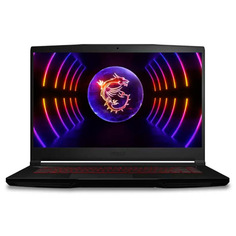 Ноутбук MSI GF63 Thin 12UC-1036XRU 9S7-16R821-1036 (Intel Core i5-12450H 3.3GHz/16384Mb/512Gb SSD/nVidia GeForce RTX 3050 4096Mb/Wi-Fi/Cam/15.6/1920x1080/DOS)