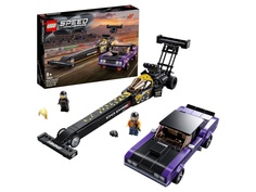 Конструктор Lego Speed Champions Mopar Dodge SRT Top Fuel Dragster and 1970 Dodge Challenger T/A 627 дет. 76904