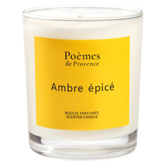 AMBRE EPICE Свеча ароматизированная Poemes DE Provence