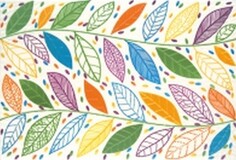 Панно Керамин Фреско, 40х27,5 см, 02 цветные листья (шт)