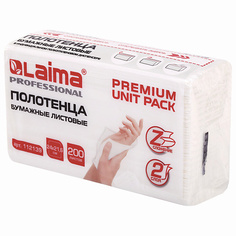 Бумажное полотенце LAIMA Бумажные полотенца PROFESSIONAL 200.0 Лайма