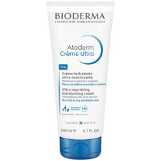Крем для лица BIODERMA Крем для увлажнения нормальной и сухой кожи лица и тела Atoderm Ultra 200.0