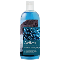 Шампунь для волос MODUM Шампунь + Гель для душа Hyaluronic Acid & Sea Salt Active+ 750.0