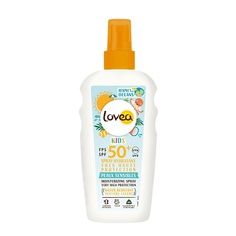 Солнцезащитный спрей для тела LOVEA Спрей для тела увлажняющий детский с SPF 50+ Moisturizing Spray Very High Protection Kids