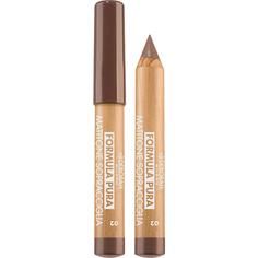 DEBORAH MILANO Карандаш для бровей с фиброй Formula Pura Chubby Eyebrow Pencil