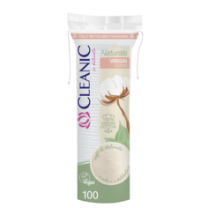 CLEANIC Naturals Virgin Cotton Ватные диски гигиенические 100.0