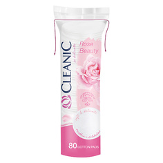 CLEANIC Rose Beauty Ватные диски гигиенические 80.0