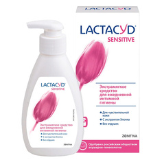 Жидкость для интимной гигиены LACTACYD Средство для интимной гигиены для чувствительной кожи 200.0