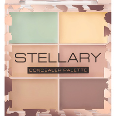 Консилер STELLARY Набор консилеров из 6 оттенков с кремовой текстурой Concealer Pallete